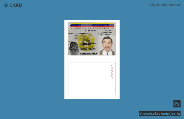 Venezuela-Ausweisbeispiel-Vorschau
